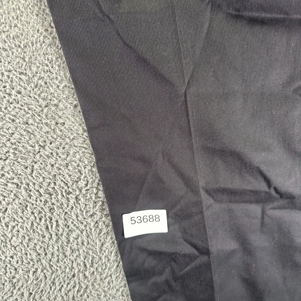 Banana Republic Pant Mens 42x32 Black Cotton Dress Straight Slim Preppy Business